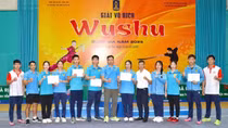 Đoàn Wushu CAND đoạt 7 huy chương tại Giải vô địch Wushu quốc gia