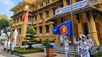 Trang trọng lễ thượng cờ kỷ niệm 58 năm Ngày thành lập ASEAN