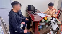 Người dân báo tin, CSGT Hà Nội xử phạt hàng loạt xe vi phạm