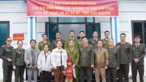 Công an Thái Nguyên khánh thành, bàn giao nhà nghĩa tình động đội