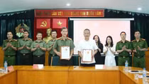 Công an Thủ đô và Công ty Tân Hiệp Phát đồng hành “Cùng em vững bước tương lai”