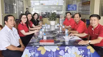 Agribank Chi nhánh Trà Vinh tiếp sức phát triển nghề nuôi trồng thủy sản ở xã Long Hòa