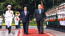 Thủ tướng Phạm Minh Chính chủ trì Lễ đón Thủ tướng Liên bang Nga