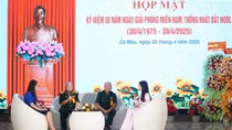 Cà Mau họp mặt kỷ niệm 50 năm Ngày Giải phóng miền Nam, thống nhất đất nước