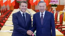 Tổng Bí thư Tô Lâm tiếp Tổng thống Pháp Emmanuel Macron