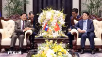 Chủ tịch nước Lương Cường tiếp Tổng Bí thư, Chủ tịch nước Lào