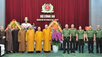 Trung ương Giáo hội Phật giáo Việt Nam chúc mừng 80 năm Ngày truyền thống CAND