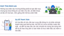 Nhận biết các thủ đoạn lừa đảo trong giao dịch ngân hàng