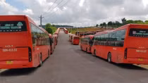Dự án chưa bàn giao đã bị Phương Trang biến thành nơi đậu xe