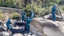 Khẩn trương cấp nước sinh hoạt cho 700 gia đình ở thị trấn Đạ M'ri
