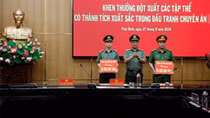 Công an Thái Bình khen thưởng các tập thể có thành tích xuất sắc trong đấu tranh chuyên án