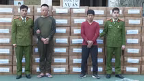 Thu giữ gần 140 nghìn bao thuốc lá lậu giấu trong kho hàng gần khu công nghiệp