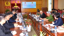 Công an tỉnh Bà Rịa - Vũng Tàu tiếp và làm việc với Cục Điều tra hình sự Bộ Công an Trung Quốc