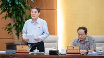 Tiền cấp quyền khai thác khoáng sản được thu theo năm và quyết toán theo sản lượng khai thác thực tế