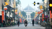 Hà Nội đẹp và yên bình ngày mùng 1 Tết