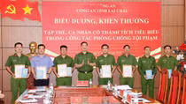 Công an tỉnh Lai Châu: Khen thưởng các đơn vị có thành tích tiêu biểu