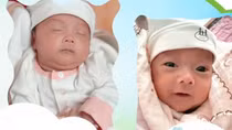 Hai em bé song sinh chào đời cách nhau 5 tuần