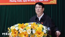 Chủ tịch nước: Huyện Thường Xuân đẩy mạnh phong trào xây dựng đời sống văn hóa
