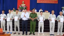Các trại giam, cơ sở giam giữ vùng Tây Nam bộ công bố Quyết định đặc xá năm 2024