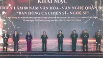 Lễ khai mạc Triển lãm 80 năm văn hóa, văn nghệ Quân đội nhân dân Việt Nam