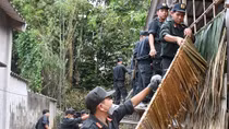 Cảnh sát cơ động Công an tỉnh Trà Vinh sẵn sàng trong mọi tình huống