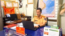Người CSGT tiêu biểu ở huyện vùng cao Quảng Ngãi