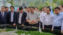 Thủ tướng thăm Cửa khẩu quốc tế Hữu Nghị và kiểm tra một số dự án phát triển kinh tế - xã hội tỉnh Lạng Sơn