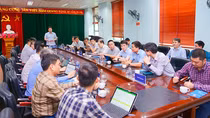 Kiểm tra tình hình sản xuất điện tại Nhiệt điện Quảng Ninh
