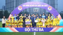 CLB TP Hồ Chí Minh giành hạng Ba giải Nữ Cúp Quốc gia 2024