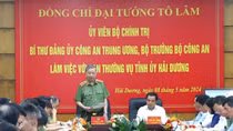 Bảo đảm tốt an ninh, quốc phòng, xây dựng tỉnh Hải Dương giàu mạnh