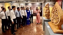 Nhiều hiện vật giá trị về Hoàng thành Thăng Long - Hà Nội trưng bày tại Bảo tàng TP Hồ Chí Minh