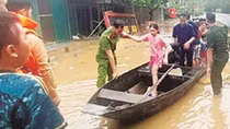Người dân gửi thư cảm ơn Công an huyện Na Hang hỗ trợ khắc phục hậu quả mưa lũ