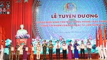 Tuyên dương điển hình tiên tiến trong phong trào phòng chống tội phạm