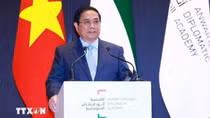 Thủ tướng phát biểu chính sách tại Học viện Anwar Gargash của UAE