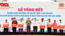 Tổng kết chương trình vận động, hỗ trợ xây dựng 1.200 căn nhà tại Sóc Trăng