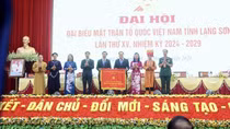 Đại hội MTTQ Việt Nam tỉnh Lạng Sơn lần thứ XV thành công tốt đẹp