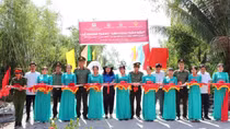 Cụm thi đua số 12 chung tay xây dựng cầu nông thôn giúp đồng bào Khmer