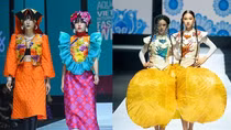 Màu sắc dân gian ở thời trang Việt