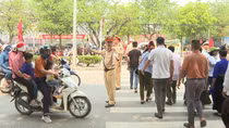 Lực lượng Công an Điện Biên "vượt nắng, thắng mưa" vì một Điện Biên Phủ 70 năm toàn thắng