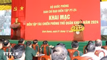 Thông tin ban đầu vụ việc mất an toàn trong diễn tập tại Quân khu 7