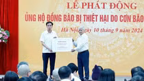 BHXH Việt Nam phát động ủng hộ đồng bào bị thiệt hại do cơn bão số 3 gây ra