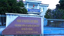 Khởi tố vụ án cấp sổ đỏ chồng lấn vào đất rừng tại huyện Tuy Phong