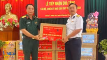 Tân Hiệp Phát cùng Truyền hình Quân đội chăm lo đời sống chiến sỹ hải quân trước thềm năm mới