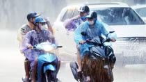 Mưa diện rộng khắp ba miền, Nam Trung Bộ đến Nam Bộ mưa rất to