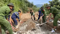 “Hành quân xanh” về với miền biên viễn Mường Hung