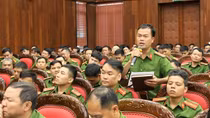 Công an tỉnh Nam Định tổ chức Hội nghị đối thoại với Công an cấp xã