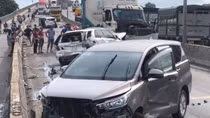 Vụ tai nạn liên hoàn tại dốc cầu Phú Mỹ: Tài xế khai xe tải mất phanh