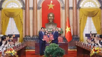 Tổ chức trọng thể lễ bàn giao công tác Chủ tịch nước