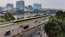 Tuyến đường sắt Nhổn-ga Hà Nội đủ điều kiện vận hành sau 14 năm thi công