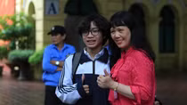 Thí sinh tự tin sau khi hoàn thành môn thi đầu tiên
